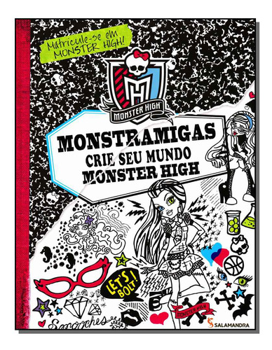 Libro Monstramigas Crie Seu Mundo Monster High De Daneshvari