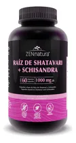 Comprar Raíz De Shatavari Y Schisandra 60 Caps De 1000 Mg Zen Natura Sabor Sin sabor