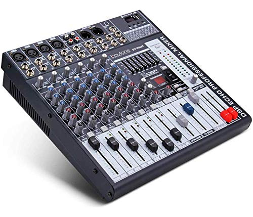 Bt 80mx Mezclador De Audio Bluetooth De 8 Canales Contr...