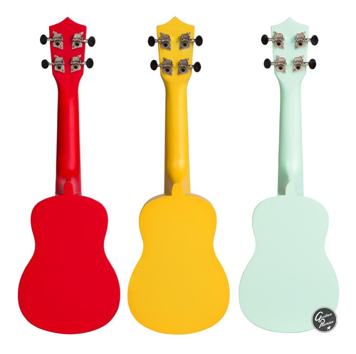 Imagen 10 de 10 de Ukelele Electroacustico Soprano + Funda Acolchada + Cable