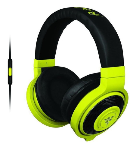 Headset Kraken Mobile Neon Amarelo