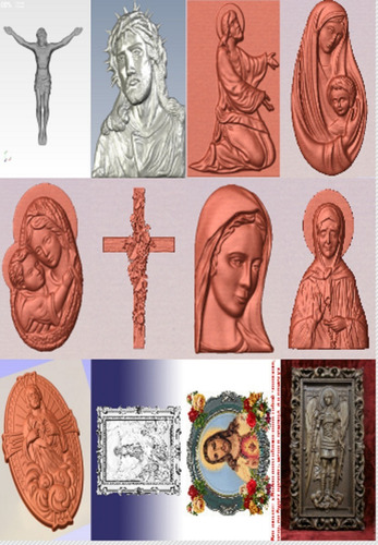 Archivos Stl Relieve 3d Cnc Router Religiosos 165 Modelos