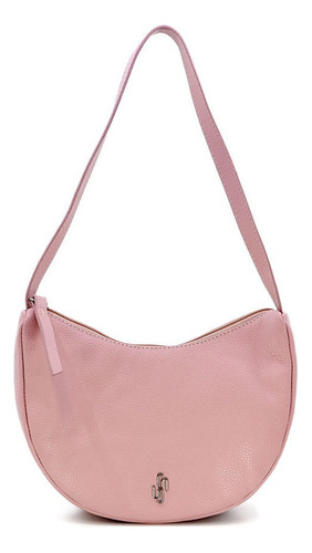 Bolsa Baguete Couro Rosa Usaflex