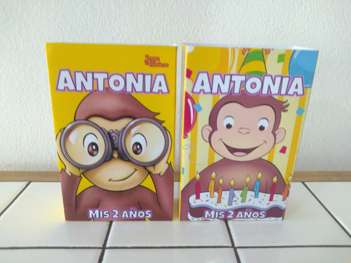 Souvenir Jorge El Curioso 20 Bolsitas Personalizadas Cumple