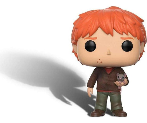Funko Pop Harry Potter Ron Weasley With Scabbers #44 (Usado)