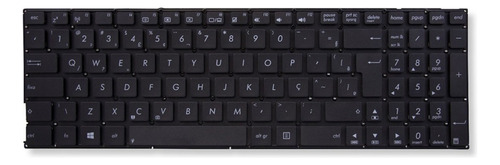 Teclado Asus Z550sa Compatível P/n: 0knb0-612wbbr00 Abnt2 Br