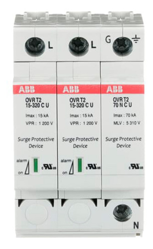 Interruptor Supresor De Voltaje Abb Ovr T2 3l 40-320 P Ts U
