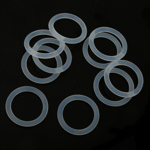 4 X 10 Clips De Cadena De Chupete De Silicona Con Anillos