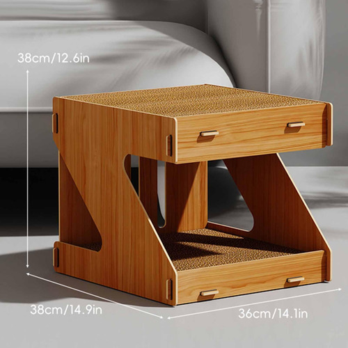 Cama De Salón Para La Casa De Rasguños De Gatos Para Gatos