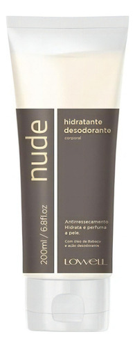  Hidratante Corporal Nude Lowell 200g