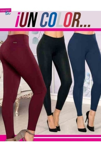 Leggins Algodón Full Licra Modelos Colombianos