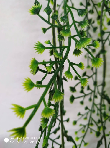 Folhagens Pendentes Artificiais Arranjo Flor Enfeites