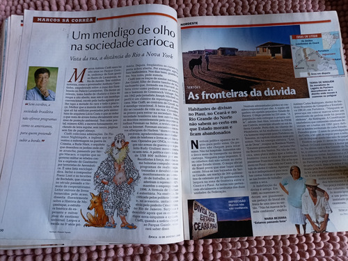 Revista Época C Giselle Bundchen,rivaldo Junior (Usado)