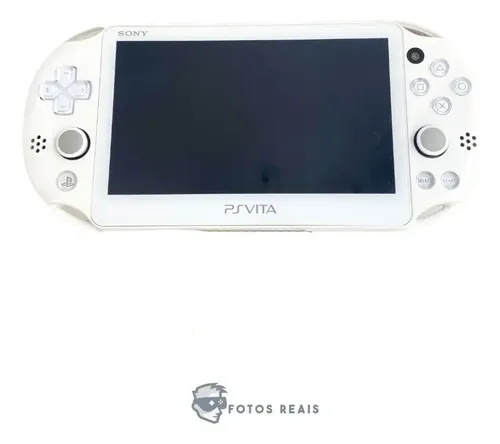 Console Ps Vita Slim Glacier White 256gb Na Caixa | MercadoLivre