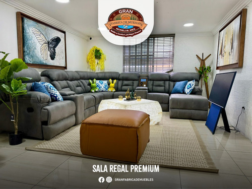 Sala Modular Regal Con Audio Esquinera Premium En Esquina