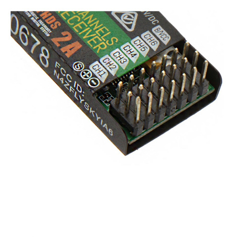 2 Unids 2.4g Flysky Fs-ia6 6 Canales Receptor De Mando A Dis