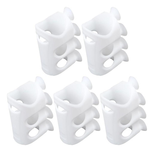 Zerodeko 5 Pcs 1 Set De Silicona Estantes Adhesivos De Taza