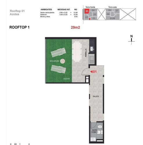 Imagen 25 de 26 de Departamento 1 Dormitorio Con Patio De Uso Exclusivo En Zona Centro