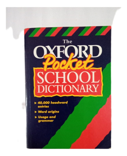 Diccionario Oxford Para Escolares/estudiantes