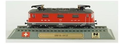 Locomotivas Do Mundo - Sbb Re 4/4 Ii - Miniatura