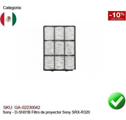 D-sn01b Filtro De Proyector Sony Srx-r320