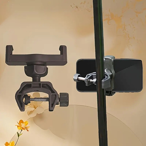 Soporte Celular En Varilla O Tripode - Rotación 360
