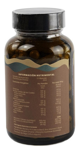Vitamina D3 Zinc Vitamina C Ajo Negro 111 Cápsulas Tibet