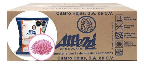 Chispas De Chocolate Rosa Caja 10 Kg