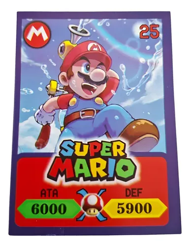 マリオカード Kit 400 Cards Game Super Mario 2026 - 100 Envelopes | Parcelamento