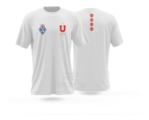 Polera Universidad De Chile Infantil Unisex Dis1