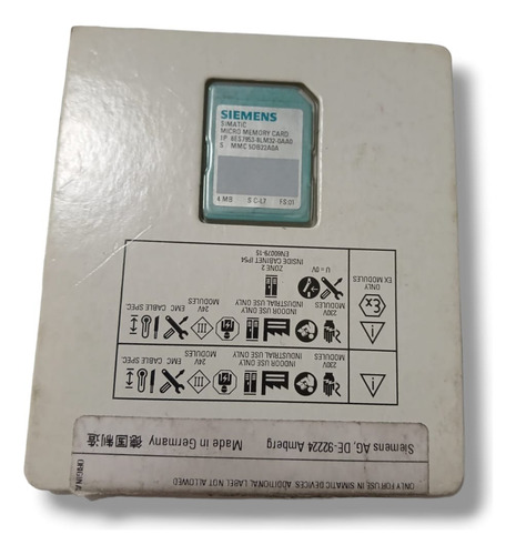 Siemens 6es7953-8lm32-0aa0 Micro Memory Card 4mb