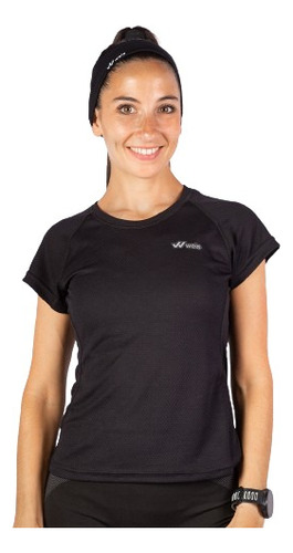 Remera Manga Corta Deportiva Weis Nurmi Mujer Trail Running