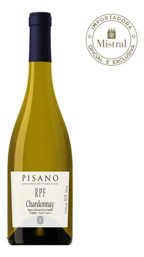 Vinho Branco Rpf Chardonnay 2020 Pisano 750ml