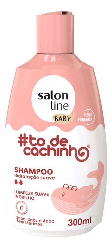 Shampoo To De Cachinho Kids Infantil Salon Line 300ml