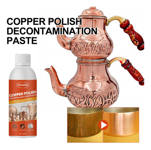 Limpiador De Cobre X, Eliminador De Manchas, Eliminador De Ó