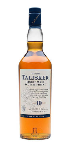 Pack De 4 Whisky Talisker Single Malt 10 Años 750 Ml