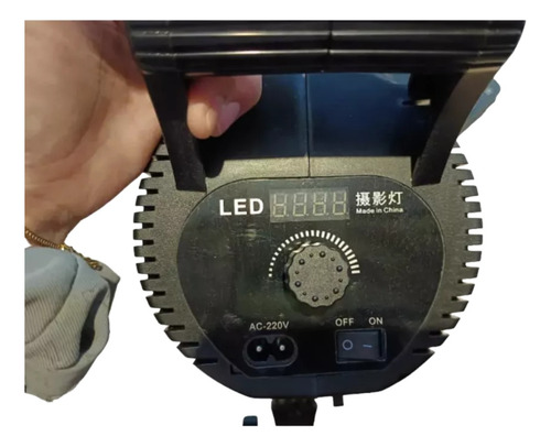 Kit De Iluminación Para Estudio Fotografía Con Softbox 220v Negro Blanca / Cálida Blanca Fría