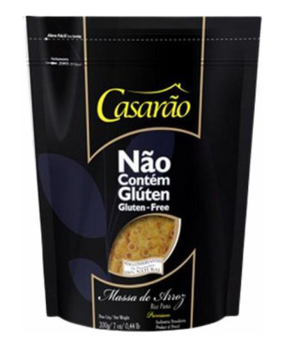 Kit 6x: Macarrão Ave Maria Premium Sem Glúten Casarão 200g