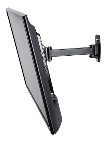 Soporte De Pared De Movimiento T.v Plana 17 PuLG. Hasta 42 Color Negro