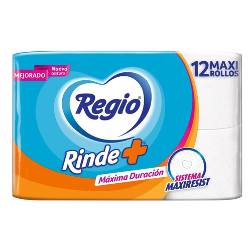 Papel higiénico Regio Rinde Más de 12 u