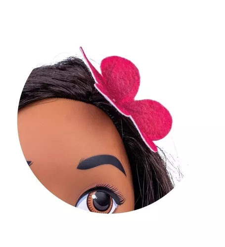 Boneca Moana Busto Disney Com Pente E Espelho + Maquiagem - Ri Happy