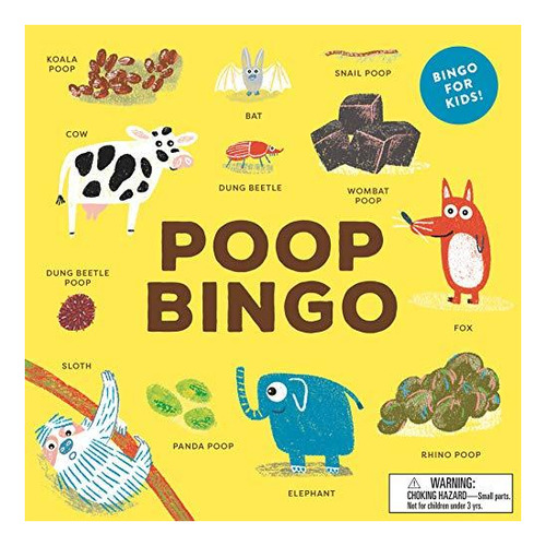 Laurence King Publishing Poop Bingo: ¡un Juego Educativo Div