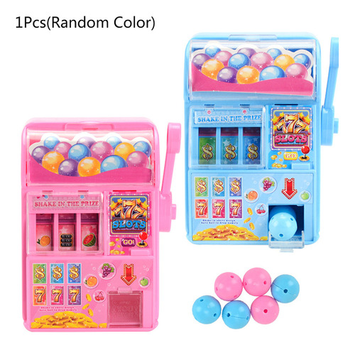 (4 #mold) Máquina Tragamonedas Toy Funny Toy Lucky Slot Mach