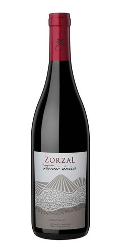 Vino Zorzal Terroir Unico Pinot Noir 750 Ml 