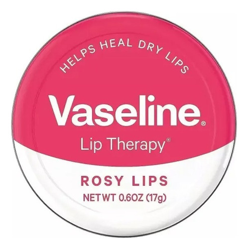 Balsamo Labial Vaseline Lip Therapy Rosy Lips 20gr Lata