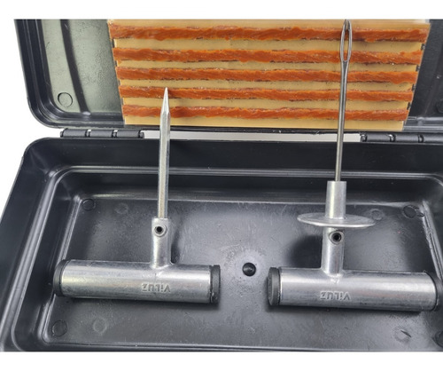 Imagem 6 de 6 de Kit Ferramentas Conserto Pneu Caminhão S/ Câmara Viluz
