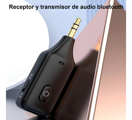 Adaptador Bluetooth Transmisor Receptor Inalámbrico Auto Aux