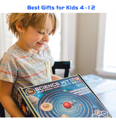 Kits De Ciencia Sistema Solar Para Construir Y Pintar