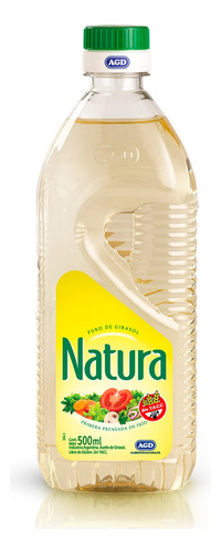 Aceite de girasol Natura botella500 ml 
