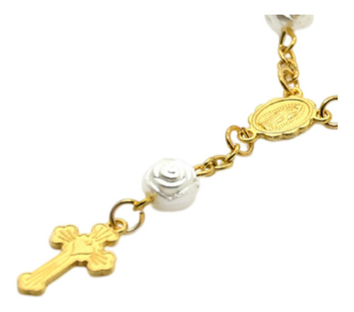 Zbl Católico Pulsera Crucifijo Cruz Rosarios Católicos Para